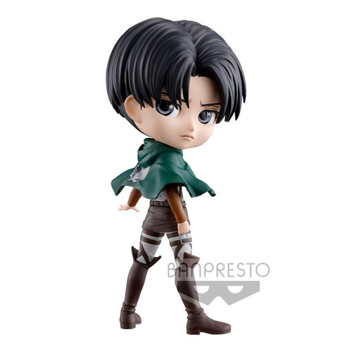 Attack On Titan Levy Ver.A Q posket figure 14cm – Banpresto samlarfigur