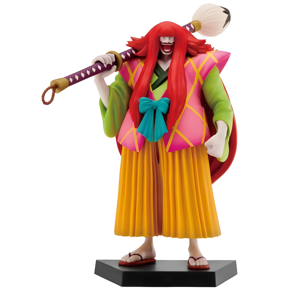 One Piece The Nine Red Scabbards is Here Kanjuro Ichibansho figure 15,5cm – Banpresto samlarfigur