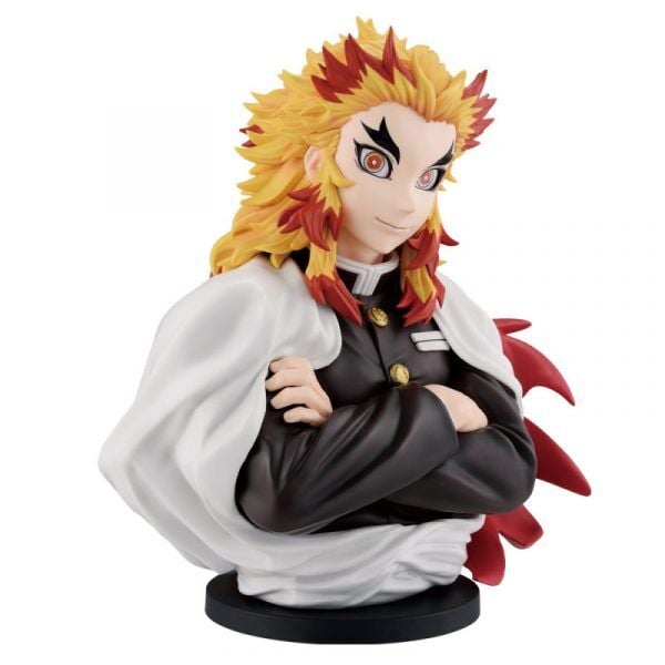 Demon Slayer Kimetsu no Yaiba Keep Your Heart Burning Kyojuro Rengoku figure 20cm – Banpresto samlarfigur
