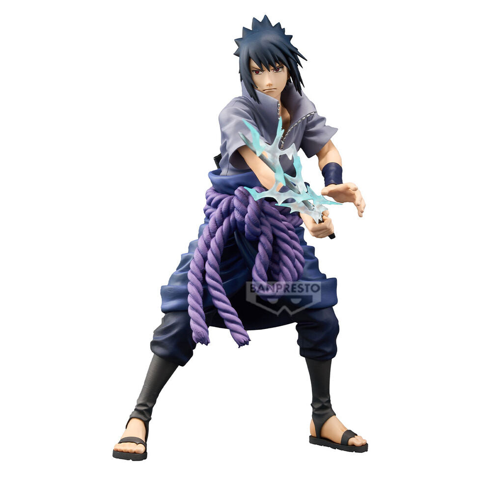 Naruto Shippuden Sasuke Uchiha Grandista figure 24cm – Banpresto samlarfigur