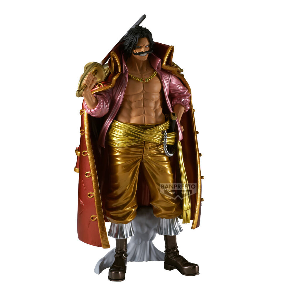 One Piece Gol D. Roger the Metallic figure 30cm – Banpresto samlarfigur