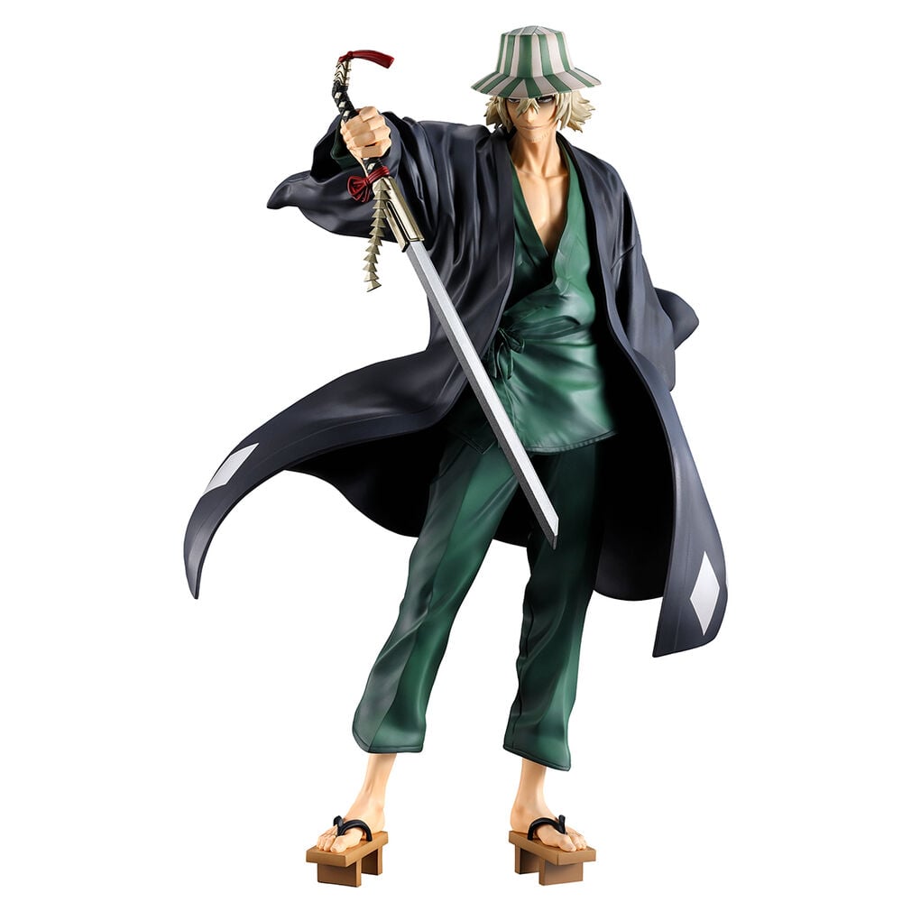 Bleach Stirring Soul vol 4 Kisuke Urahara Ichibansho figure 25cm – Banpresto samlarfigur